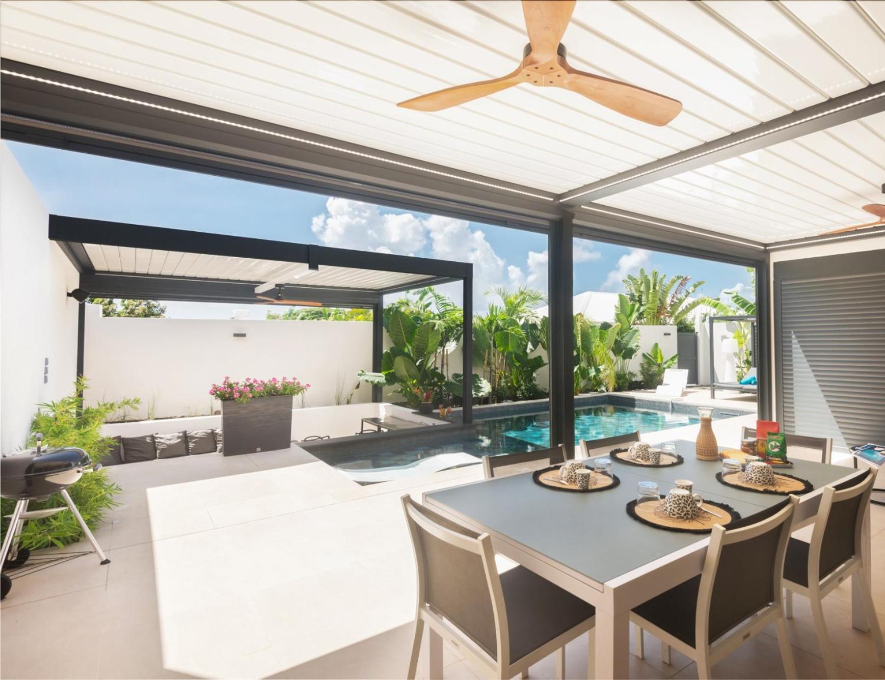 Lagon Paradis - 6 Individuelles Avec Piscine Ou Jacuzzi - Loc Voiture Cabriolet Ou Suv Villa *