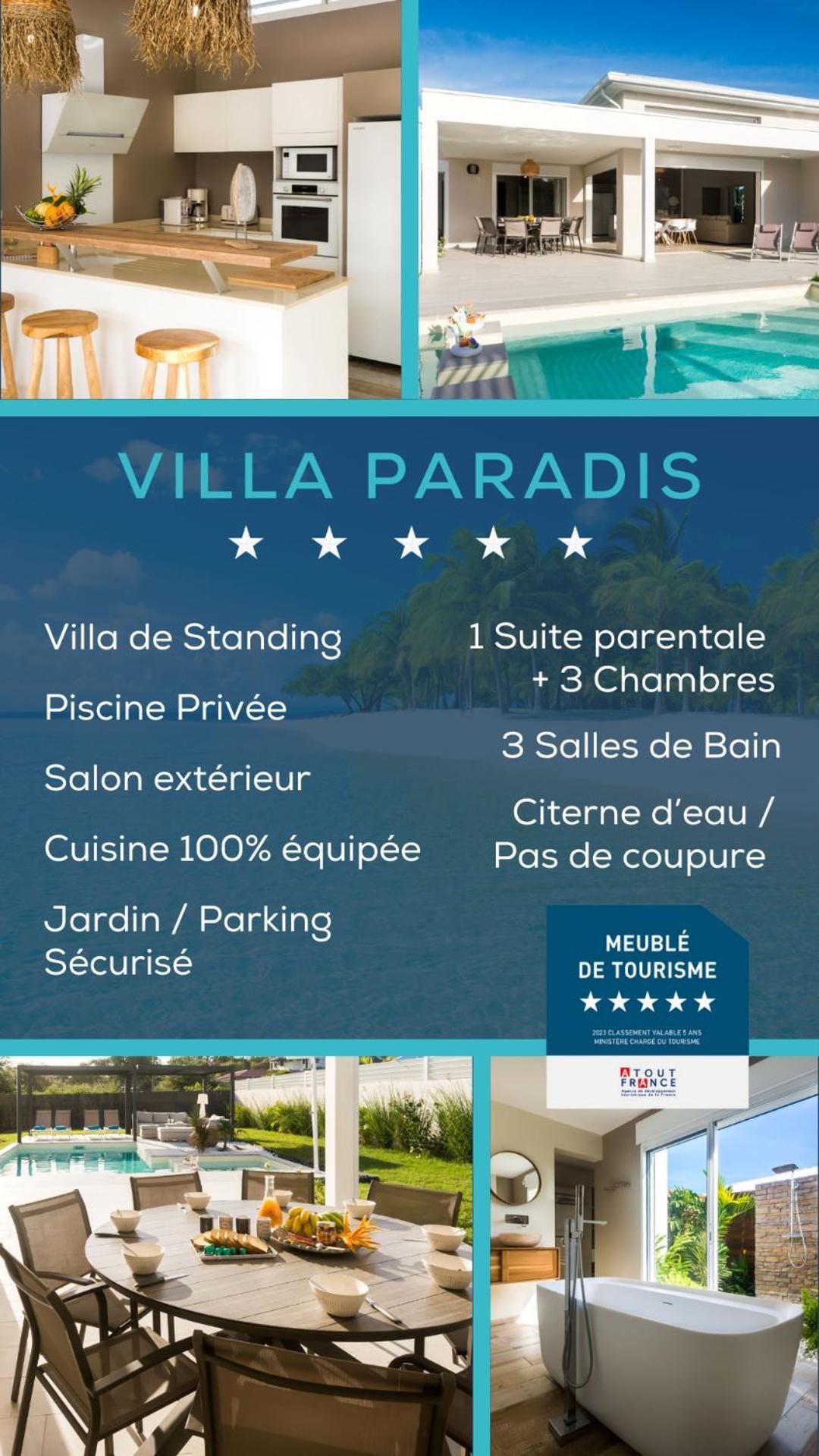Lagon Paradis - 6 Individuelles Avec Piscine Ou Jacuzzi - Loc Voiture Cabriolet Ou Suv *