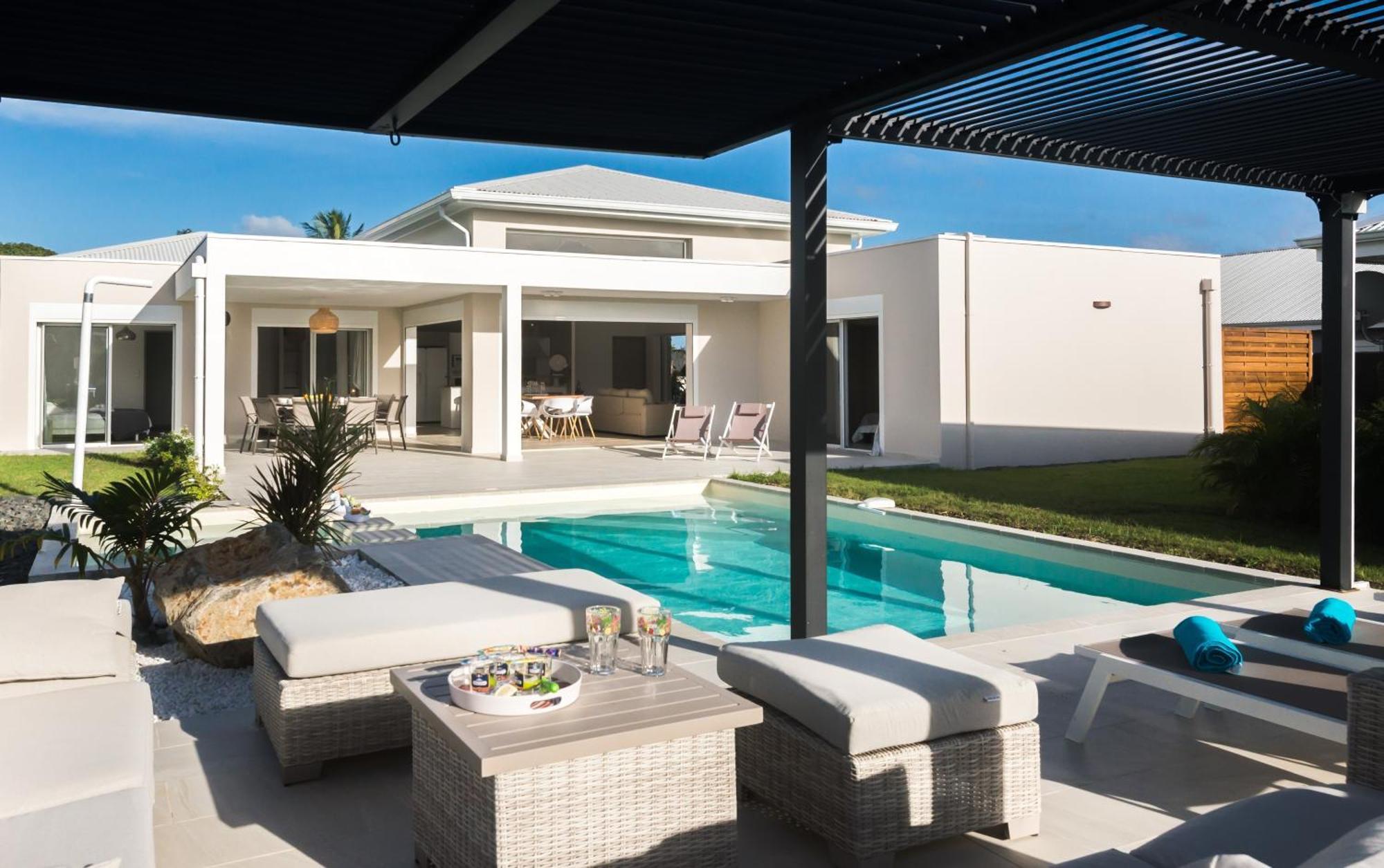 Lagon Paradis - 6 Individuelles Avec Piscine Ou Jacuzzi - Loc Voiture Cabriolet Ou Suv Villa Le Gosier (Grande-Terre)