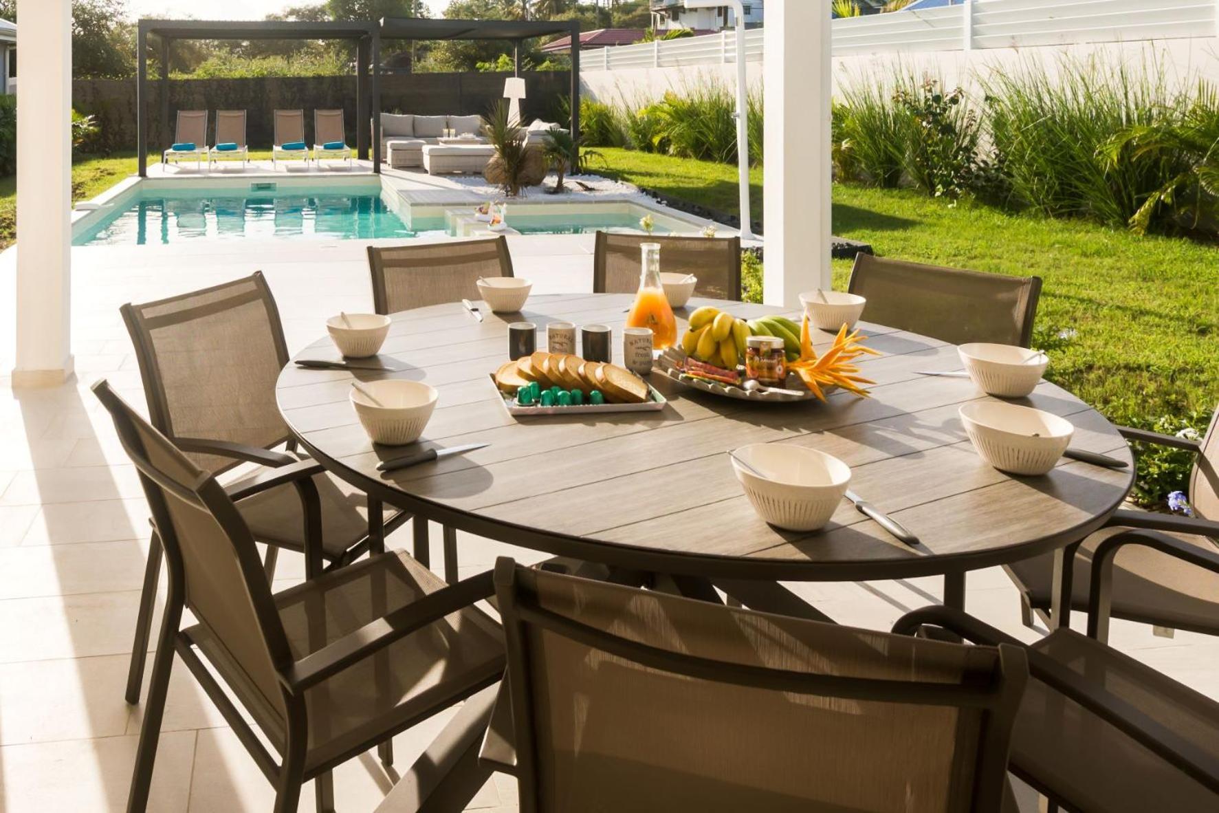 Lagon Paradis - 6 Individuelles Avec Piscine Ou Jacuzzi - Loc Voiture Cabriolet Ou Suv Villa
