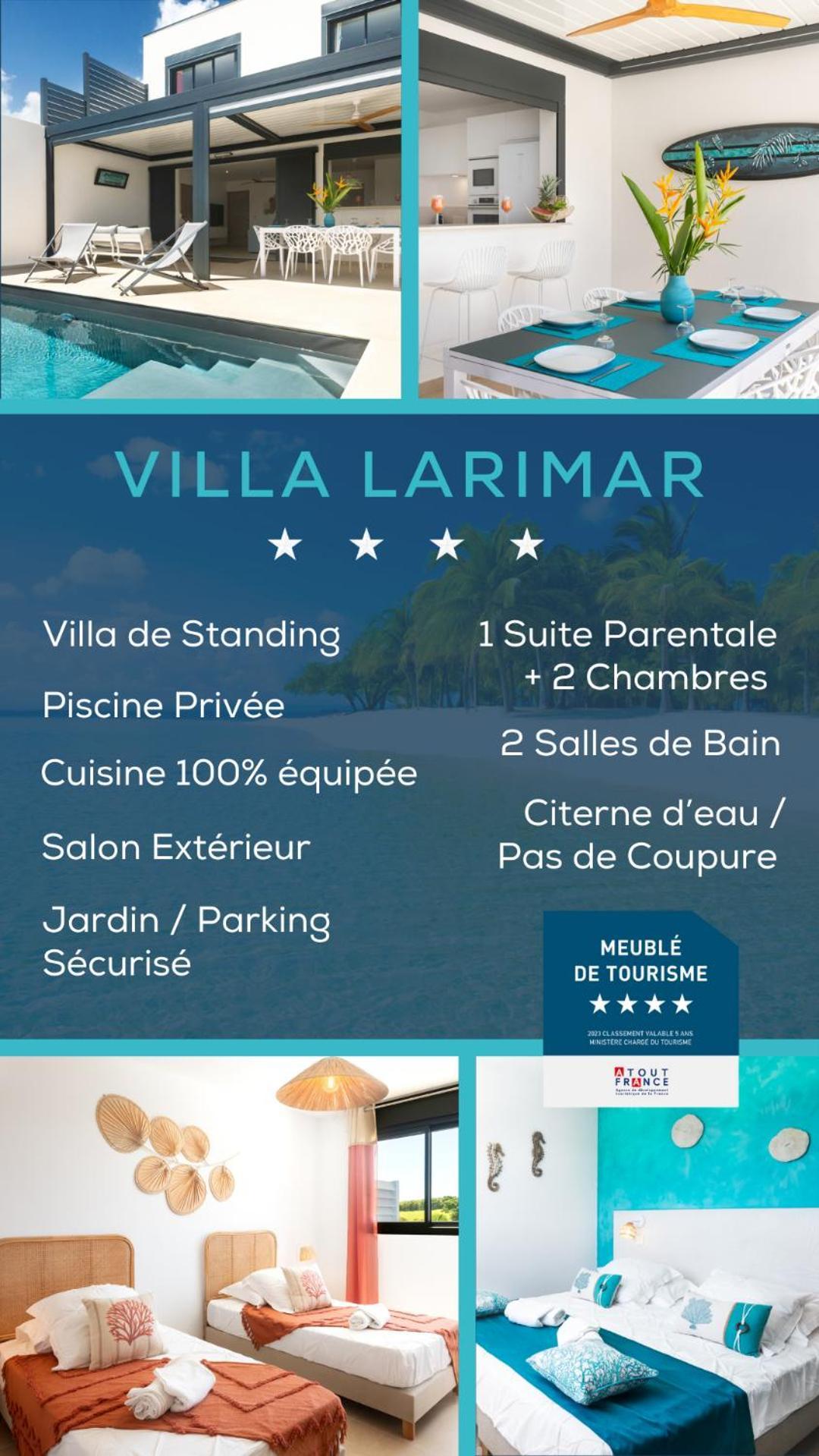 Lagon Paradis - 6 Individuelles Avec Piscine Ou Jacuzzi - Loc Voiture Cabriolet Ou Suv Villa