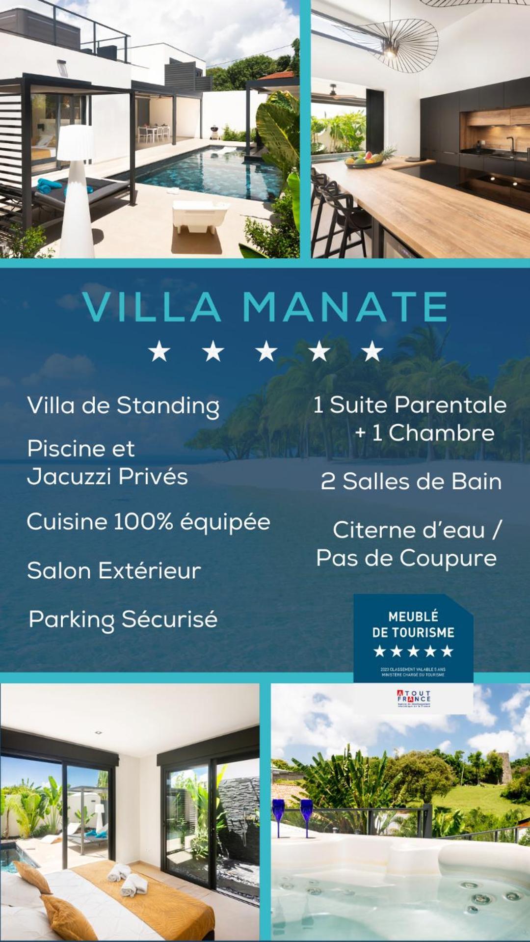 Villa Lagon Paradis - 6 Individuelles Avec Piscine Ou Jacuzzi - Loc Voiture Cabriolet Ou Suv Le Gosier (Grande-Terre)