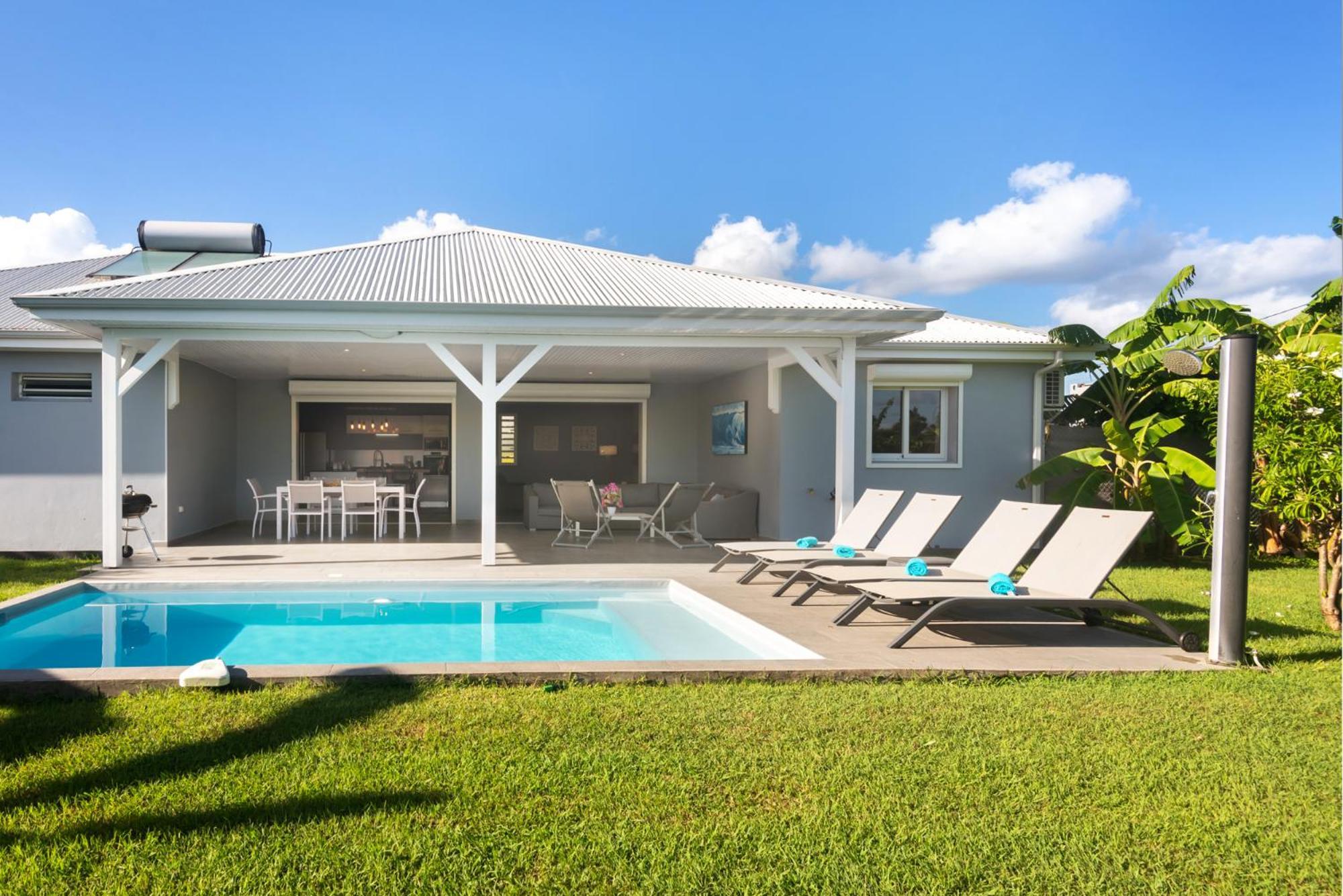 Villa Lagon Paradis - 6 Individuelles Avec Piscine Ou Jacuzzi - Loc Voiture Cabriolet Ou Suv