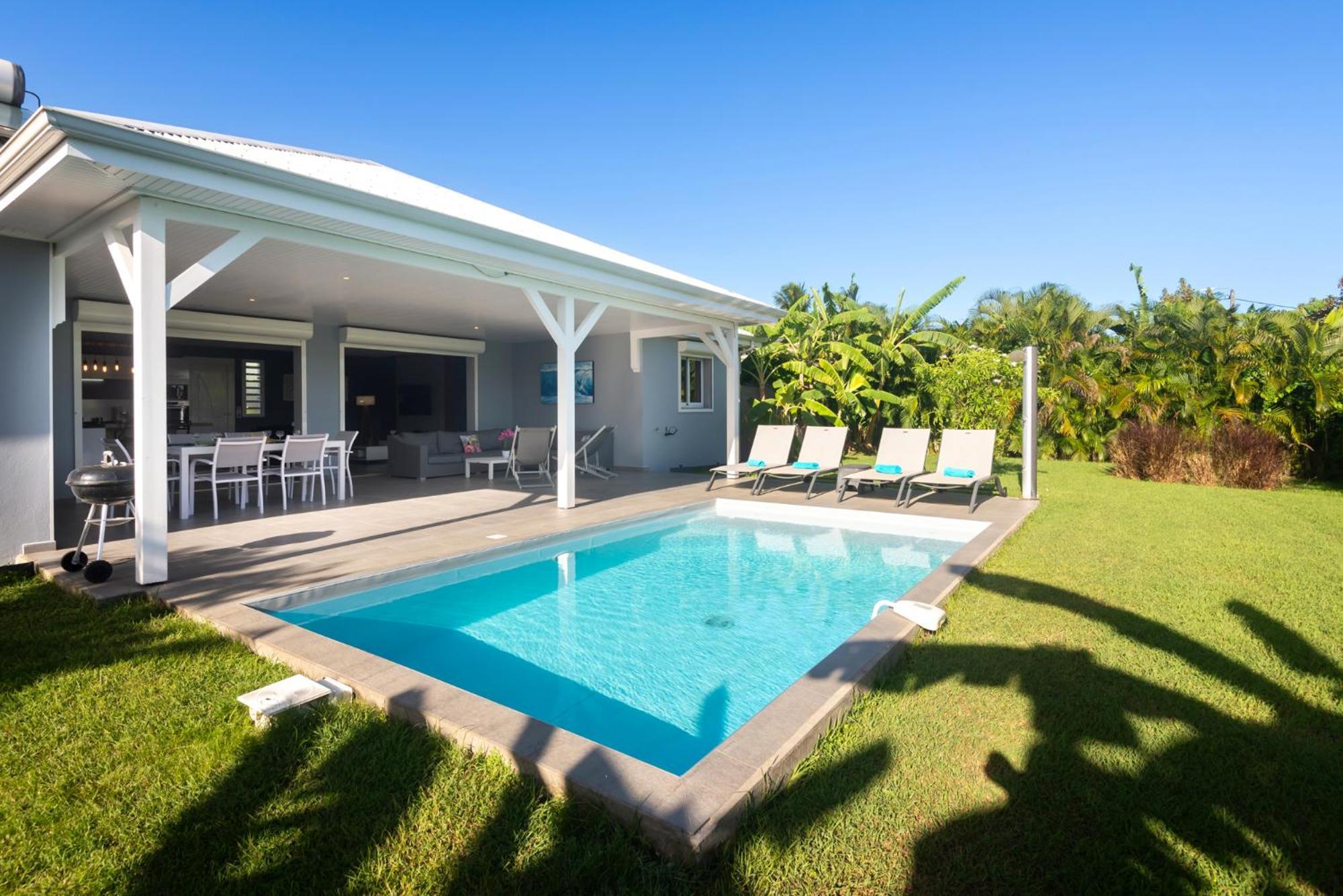 Lagon Paradis - 6 Individuelles Avec Piscine Ou Jacuzzi - Loc Voiture Cabriolet Ou Suv Le Gosier (Grande-Terre)